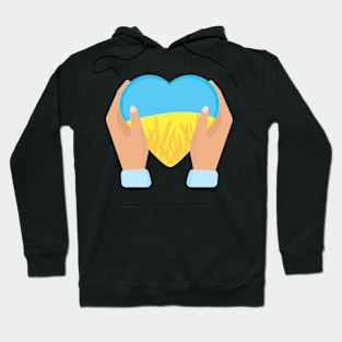 Tryzub Heart Hoodie